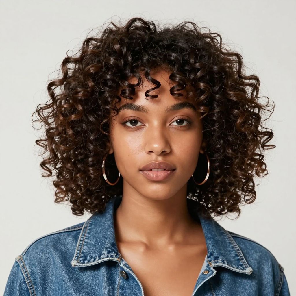 Curly Bangs