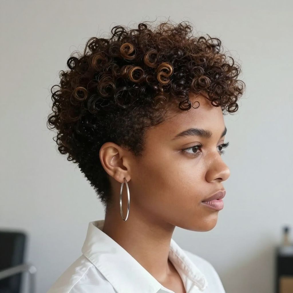 Tapered Afro