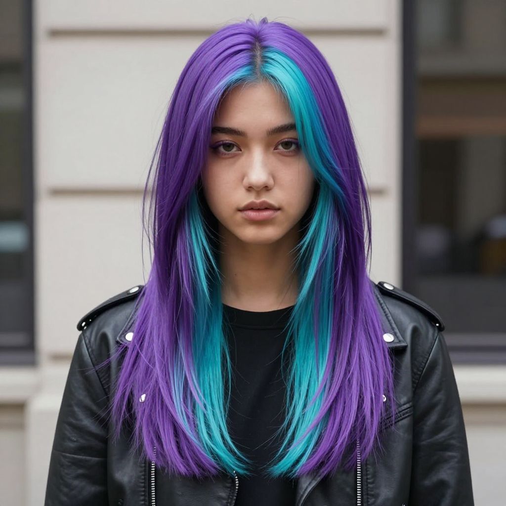 Bold Two Tone Colors