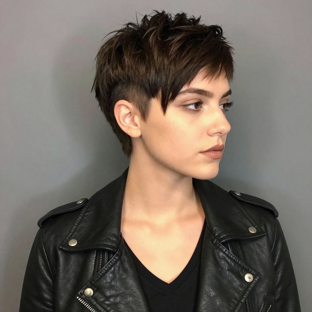 Pixie with a Side Part
