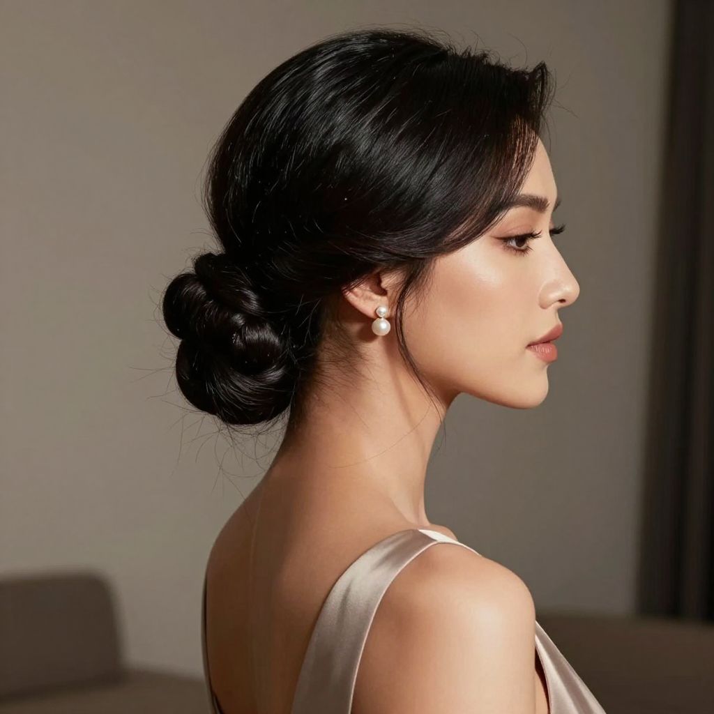 Elegant Chignon hairstyle