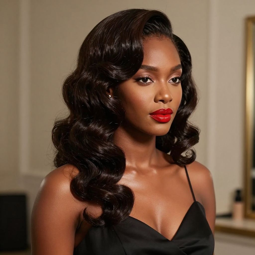 Vintage Finger Waves