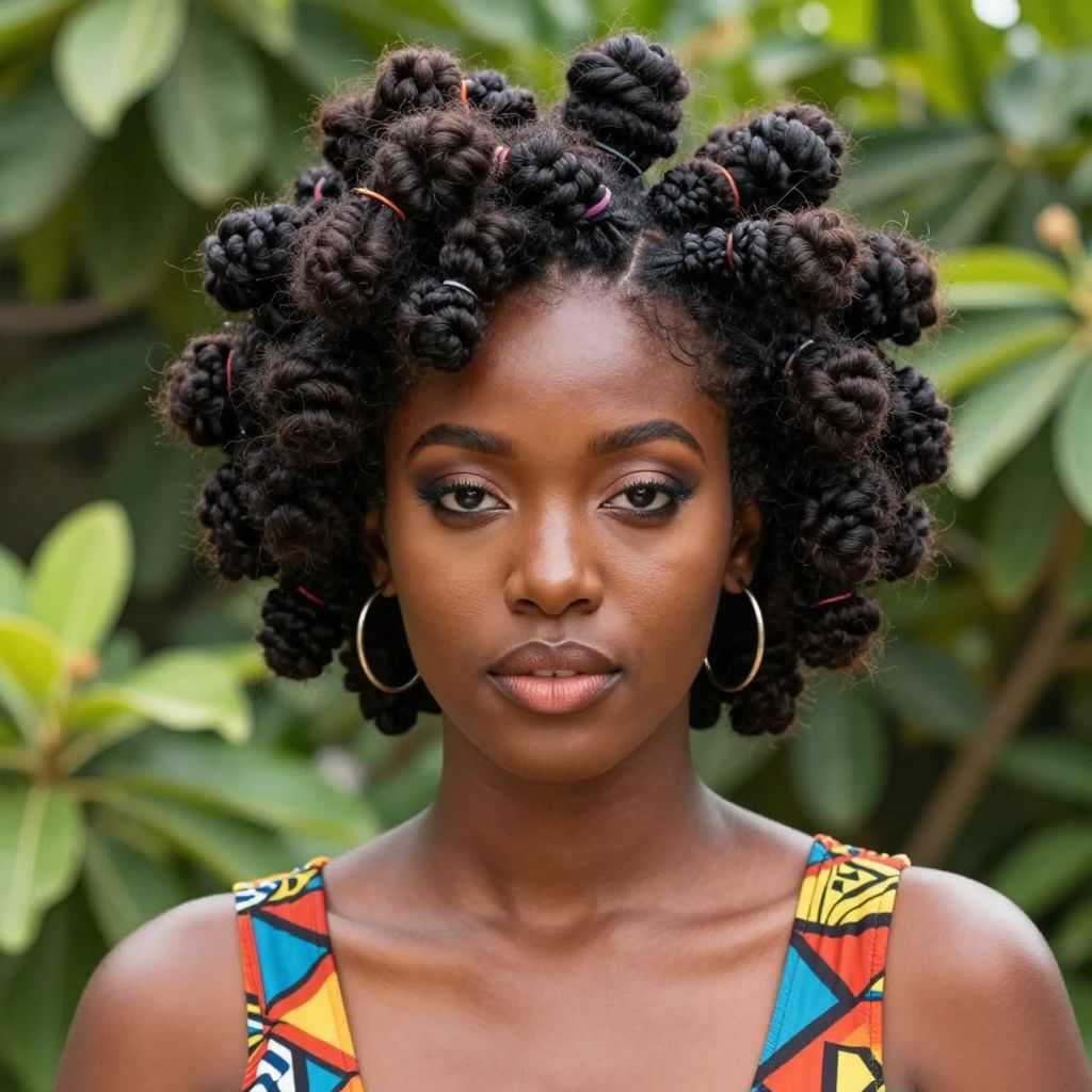 Chic Bantu Knots