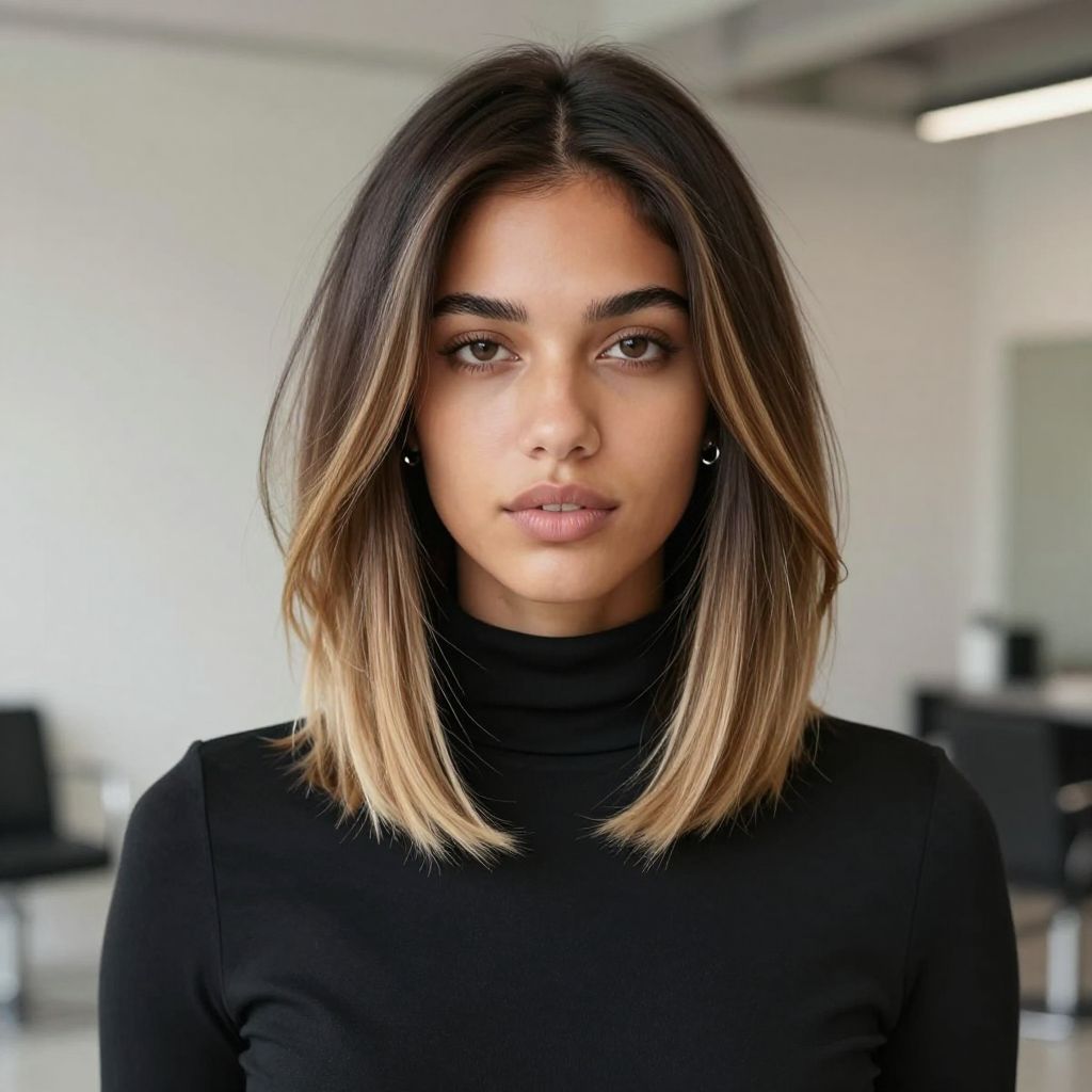 Tapered Bob Crochet Hairstyle