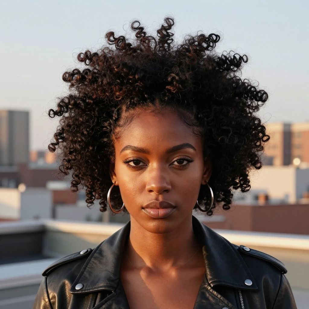 Mohawk Bob Crochet Hairstyle