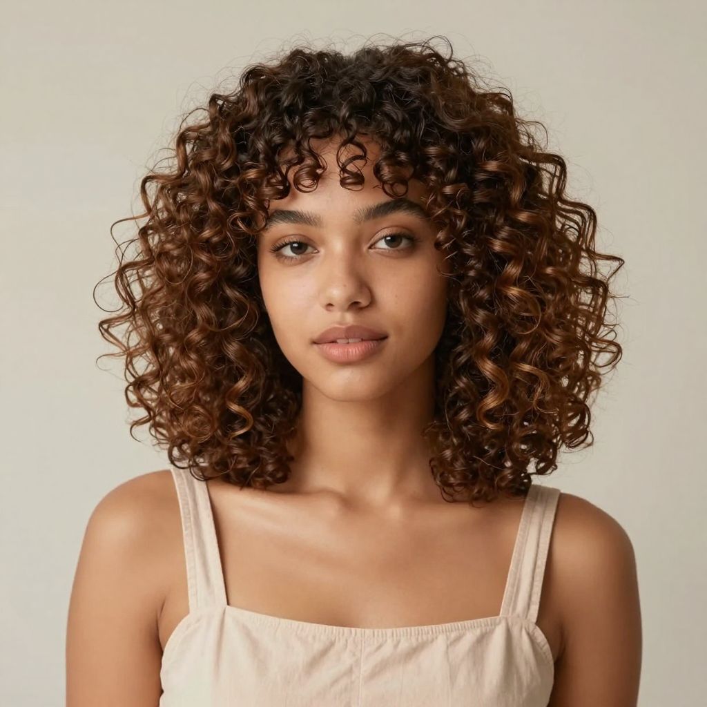 Curly Bob Crochet Hairstyle