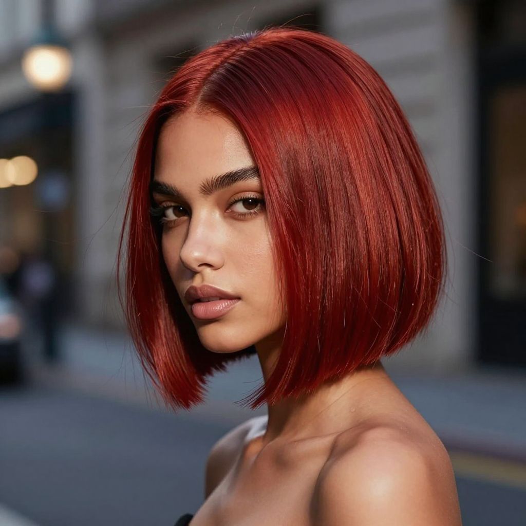 Inverted Bob Crochet Hairstyle