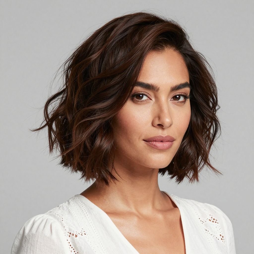 Short Wavy Bob
