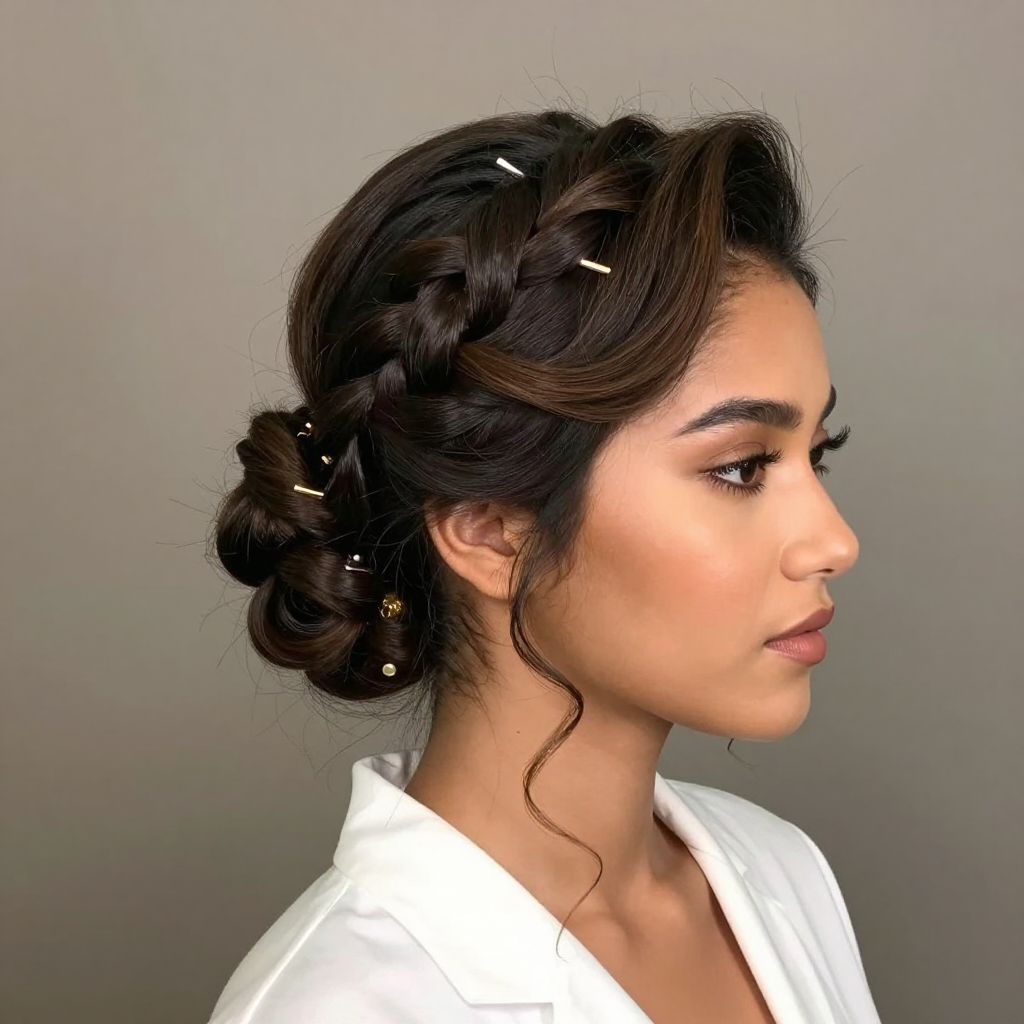 Twisted Updo Crochet