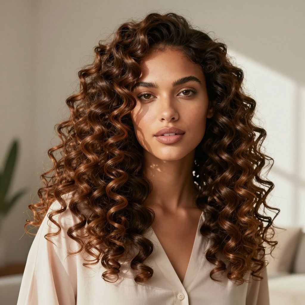 Defined Spiral Curls