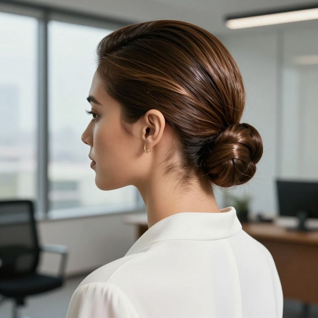 Sleek Low Bun