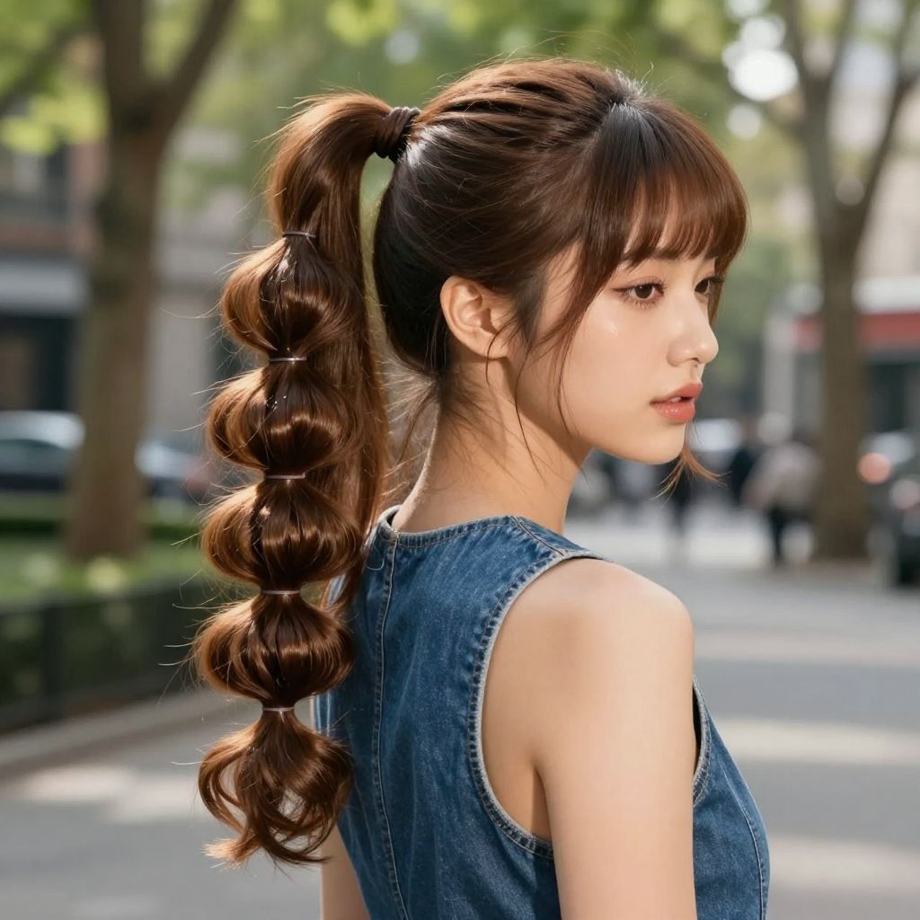 Bubble Ponytail