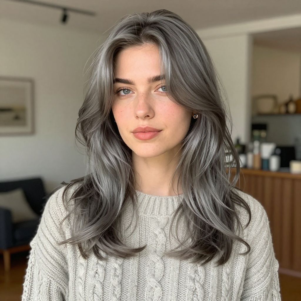 Textured Gray Lob