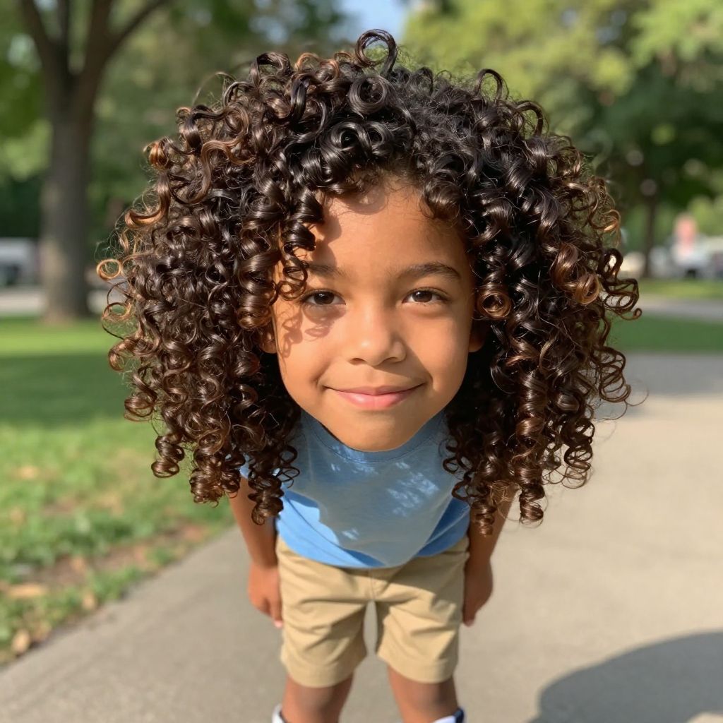 The Curly Top hairstyle