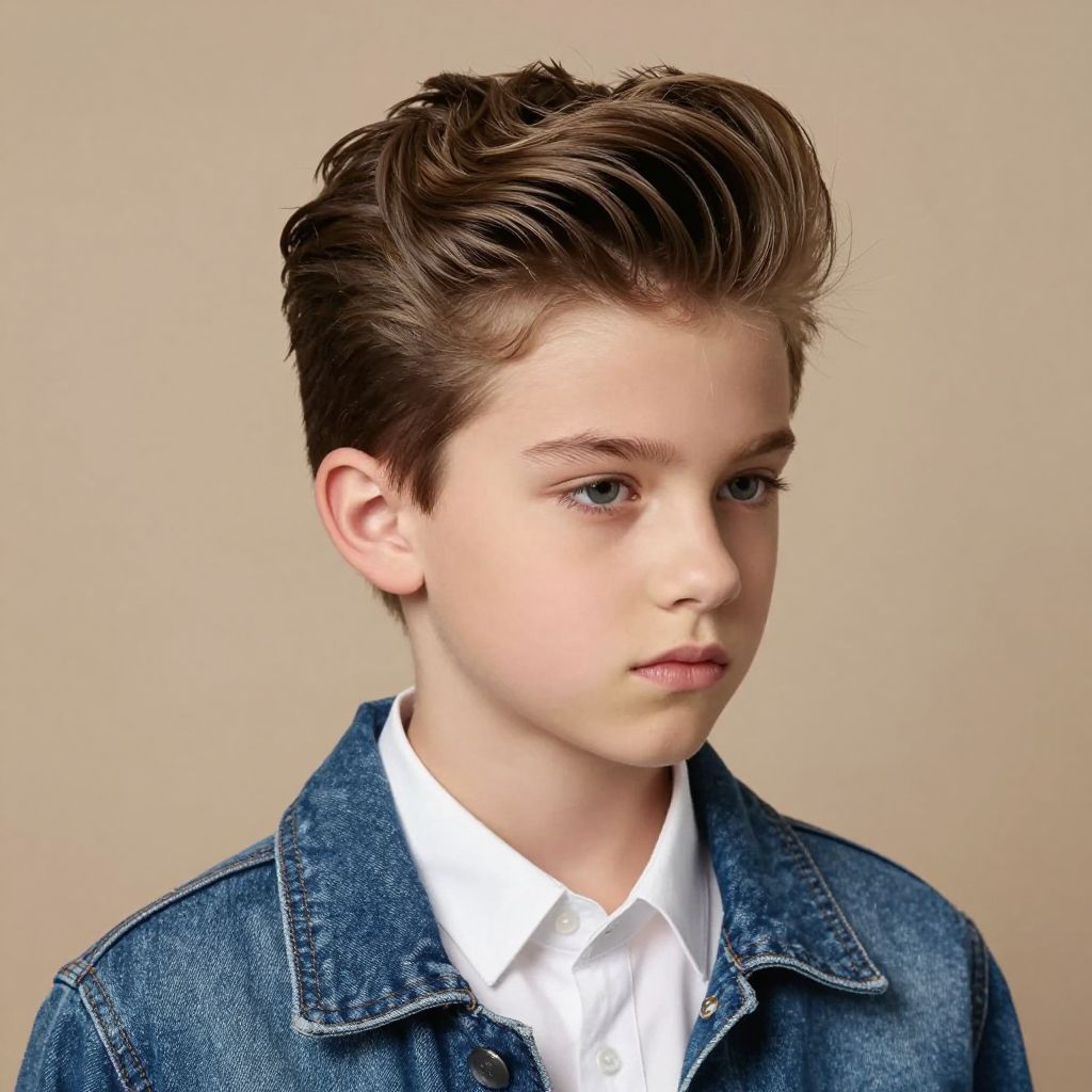 The Pompadour hairstyle