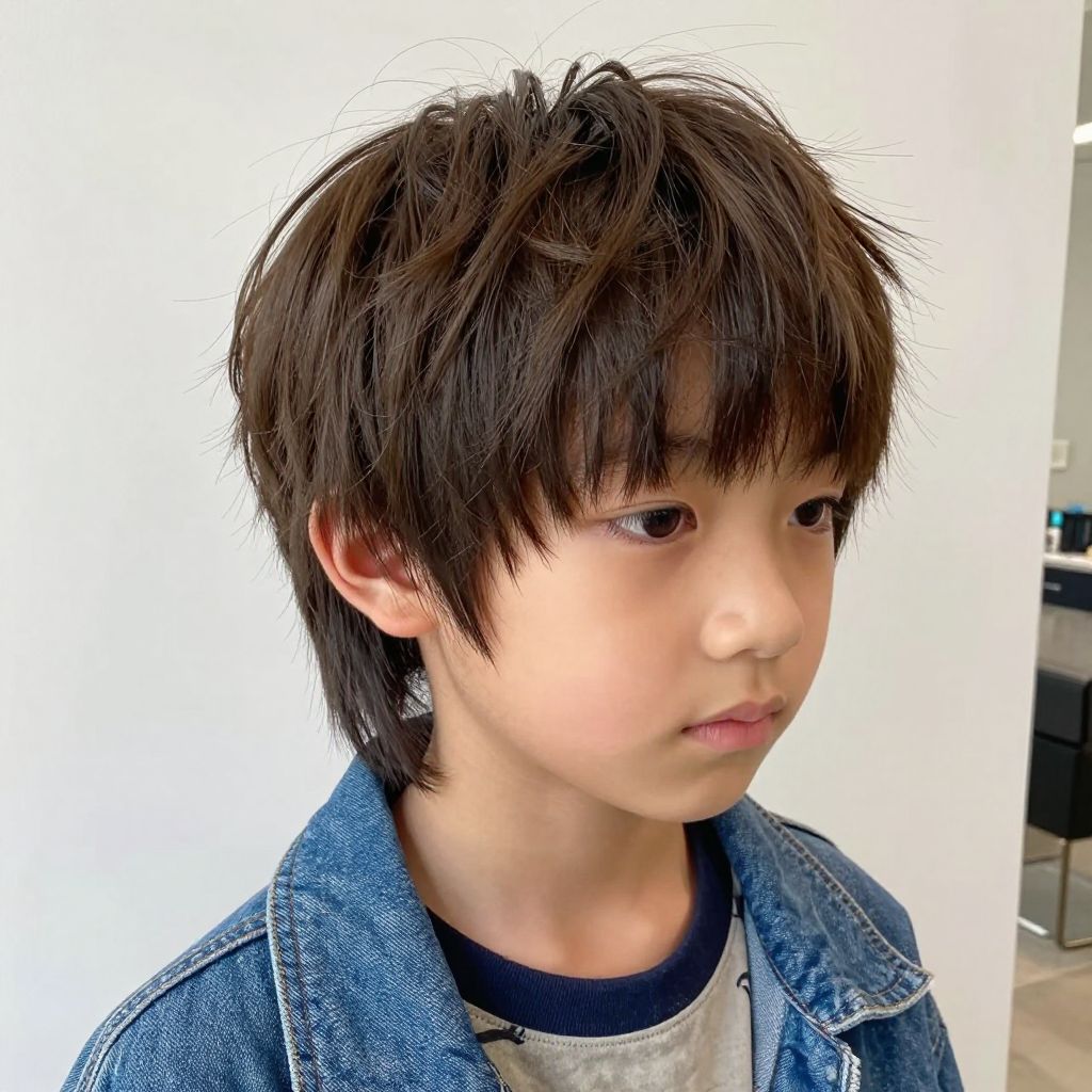 The Textured Fringe hairstyle