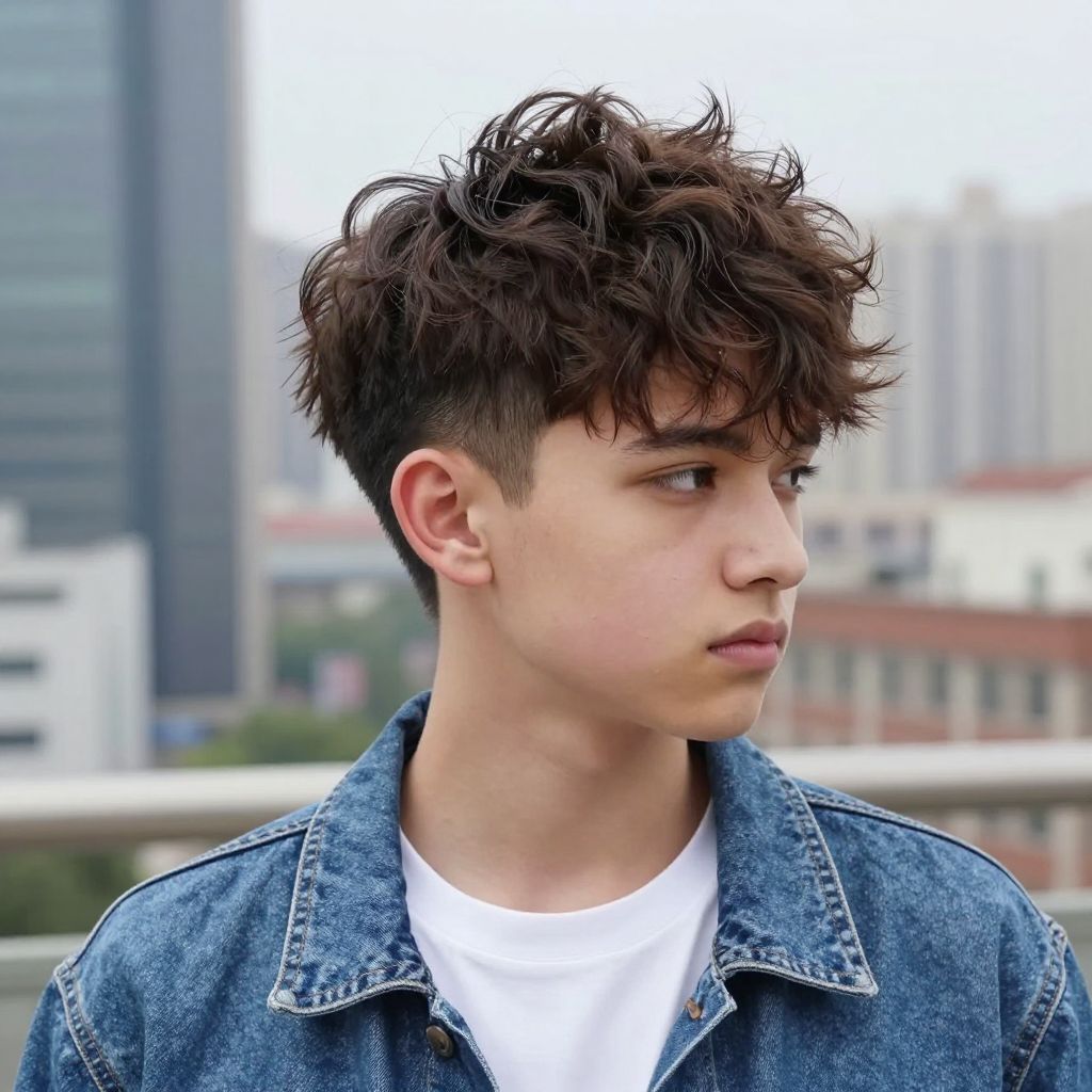 The Messy Quiff hairstyle