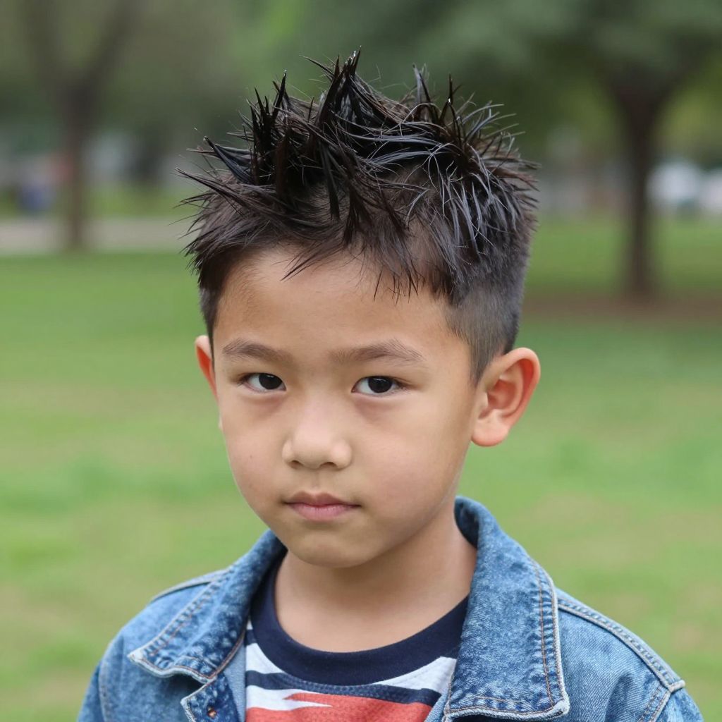 The Faux Hawk hairstyle