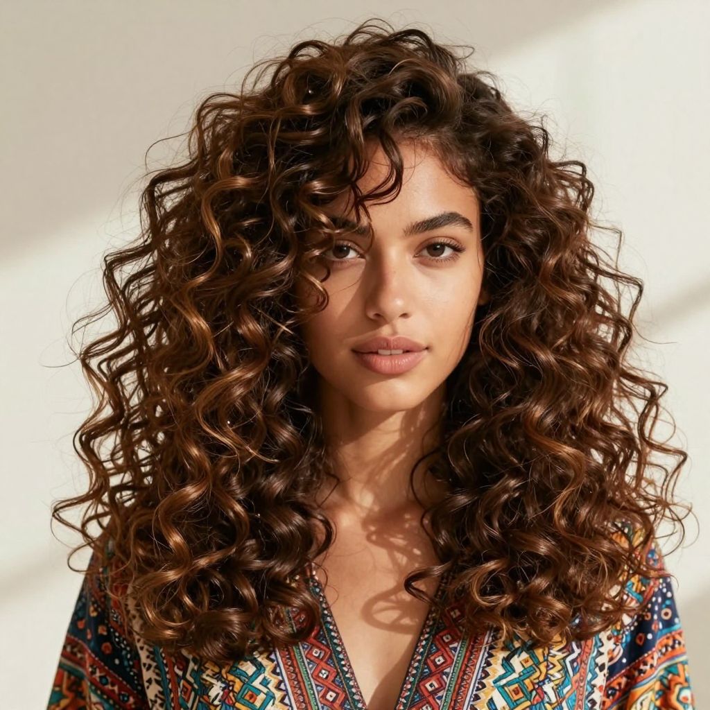 Bouncy Curls hairstyle
