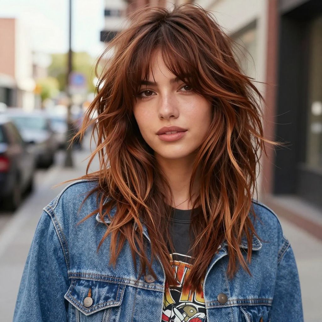Shaggy Layers hairstyle