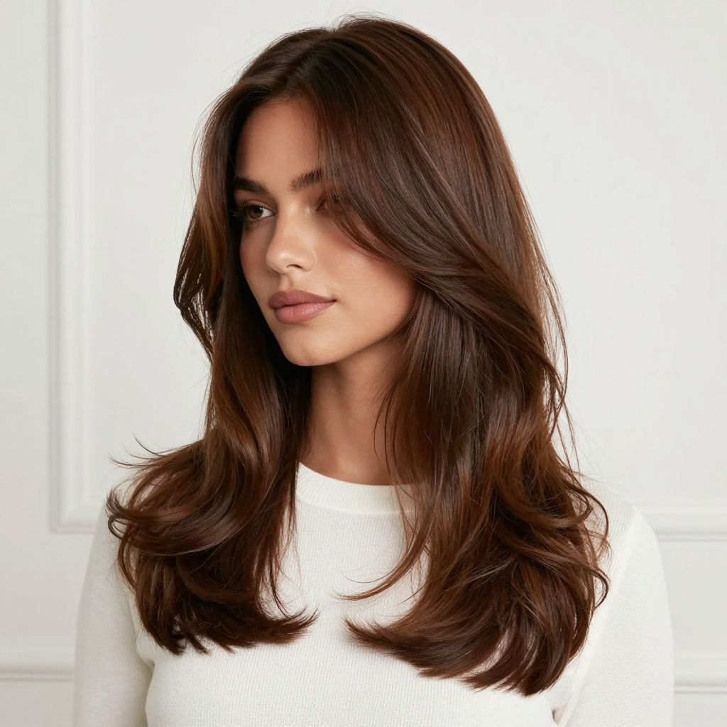 Feathered Layers hairstyle