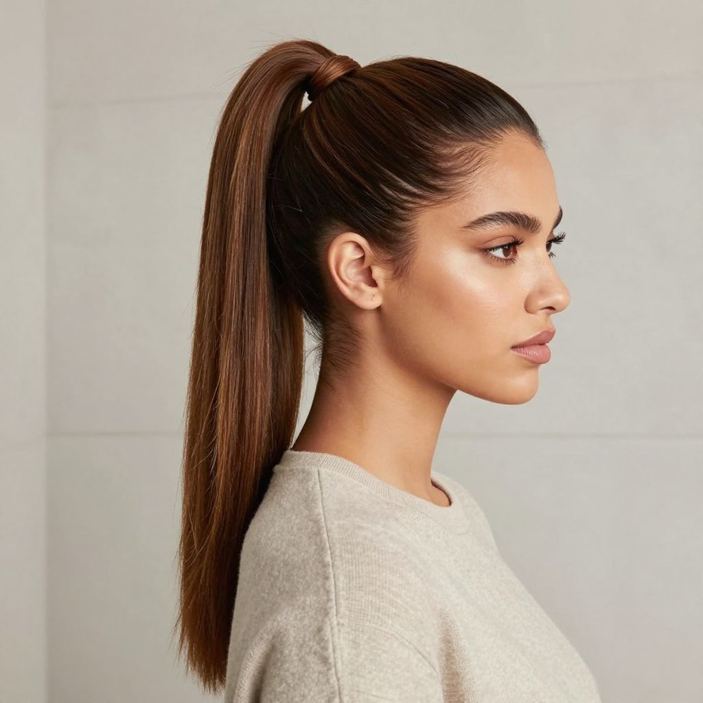Sleek High Ponytail