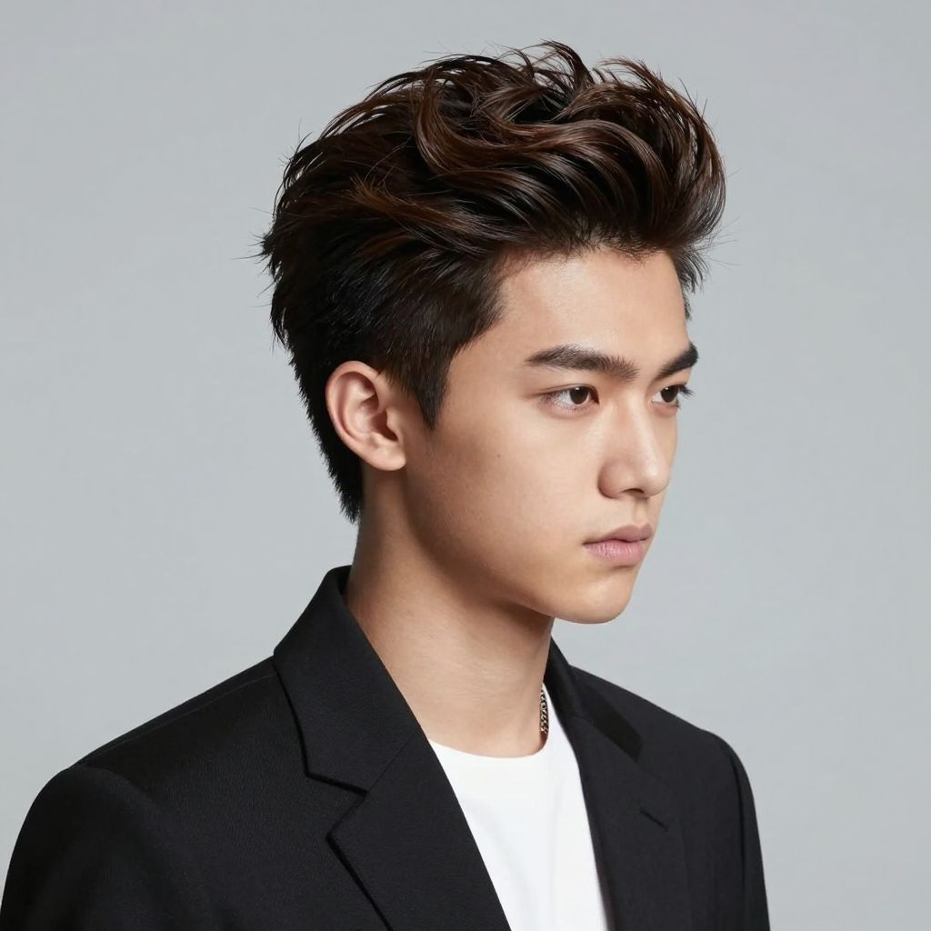 Textured Pompadour Image