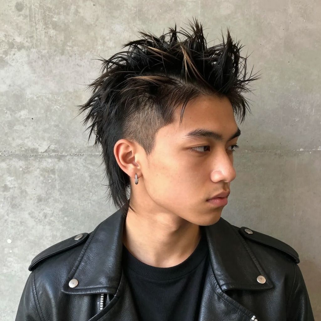 Edgy Spiky Hair Image