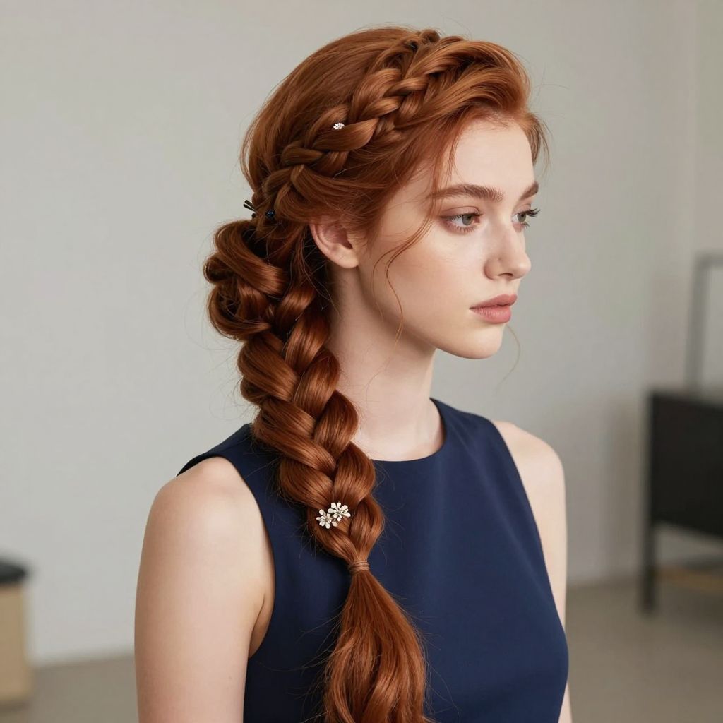 Crown Braid with Bun