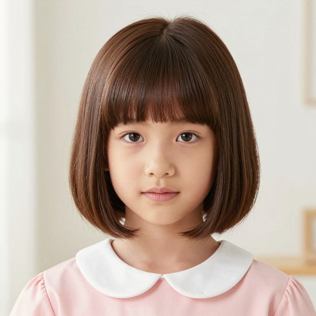 Classic Bob kids hairstyle