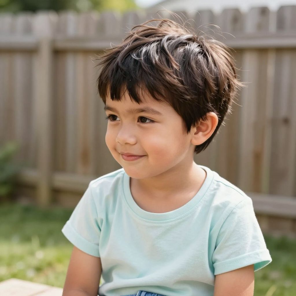 Fun Pixie Cut kids hairstyle