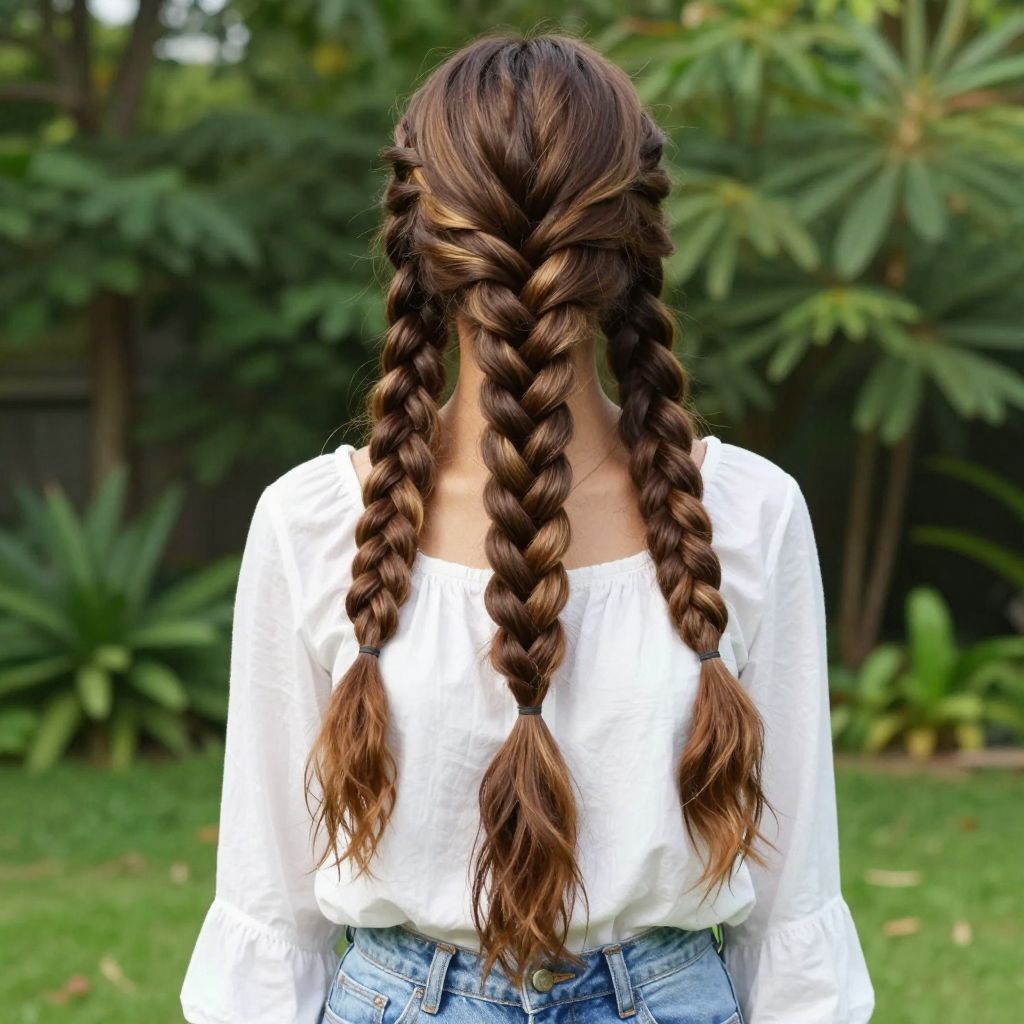 Simple Pull-Through Braid