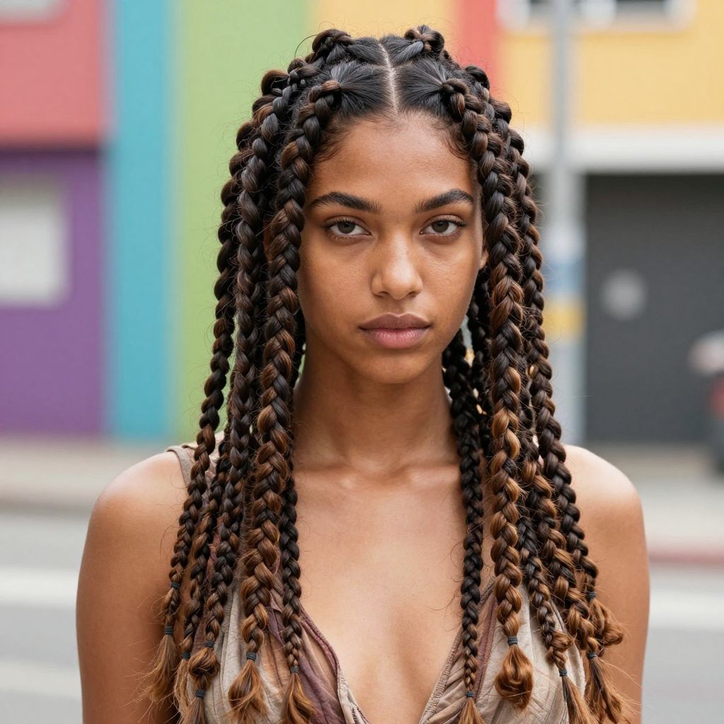 Textured Braids with Volume