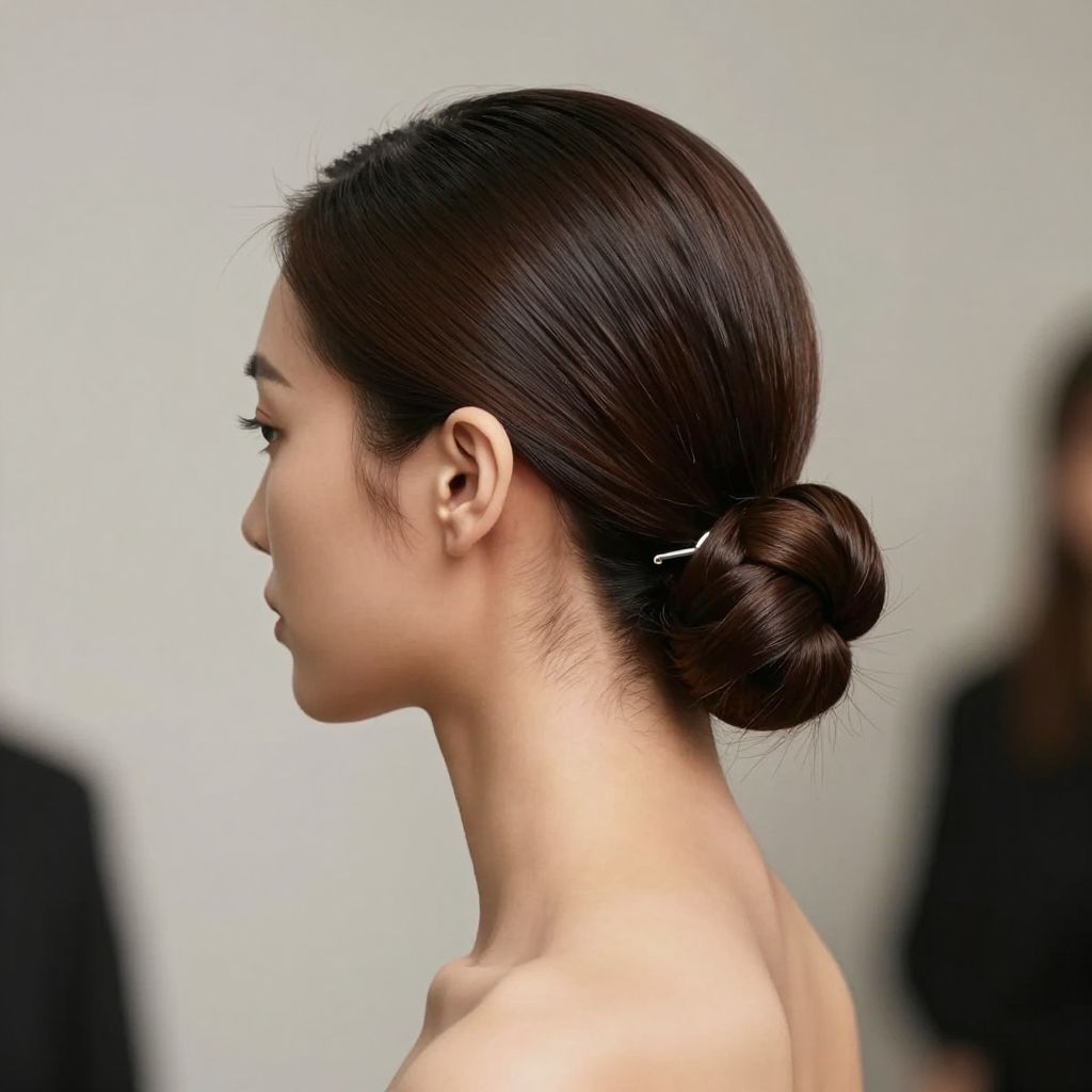 Sleek Low Bun