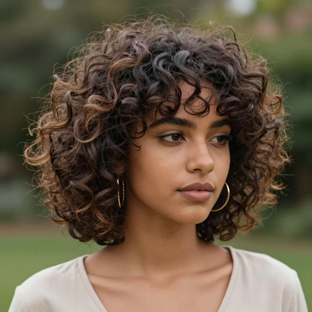 Feathered Afro Waves