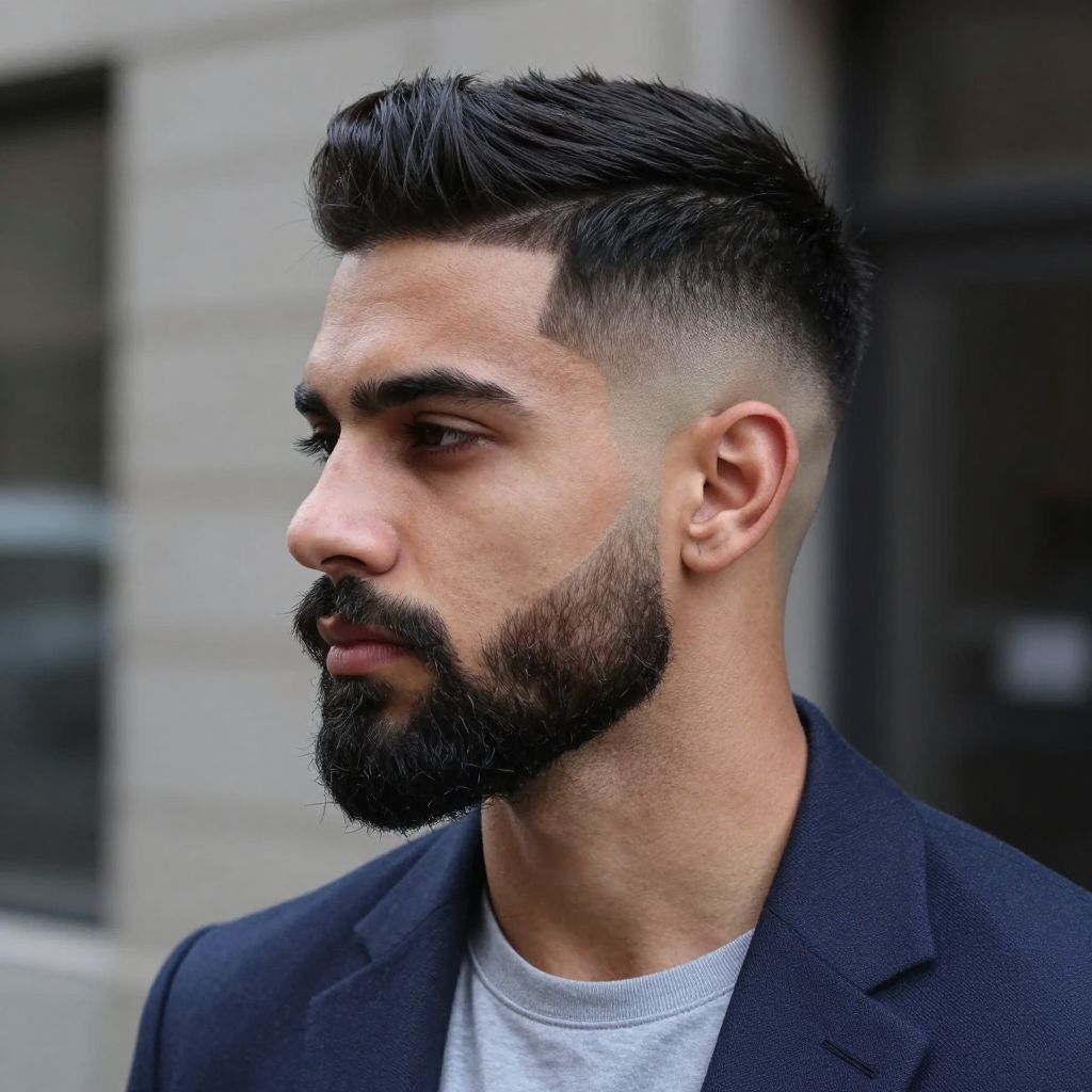 The Trendy Fade Beard