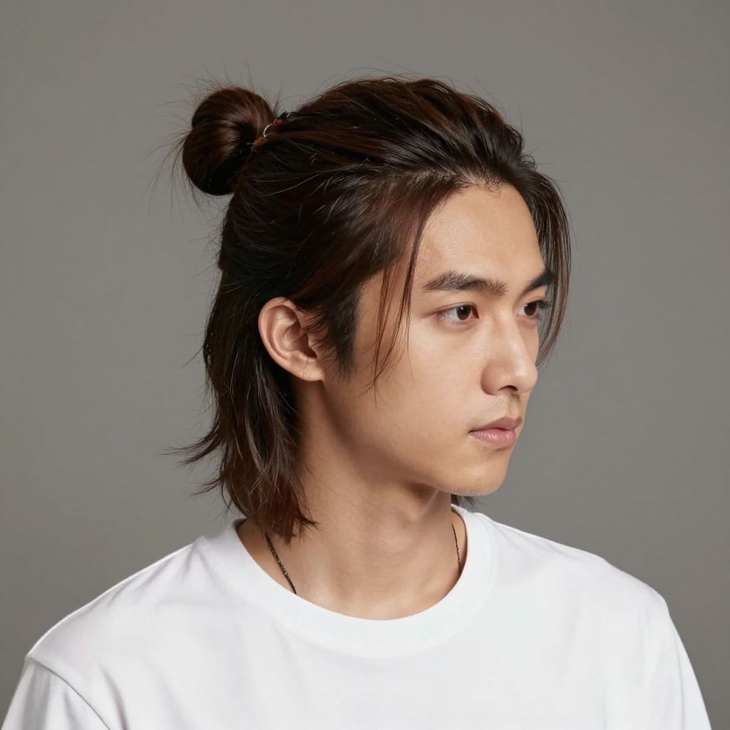 The Classic Man Bun