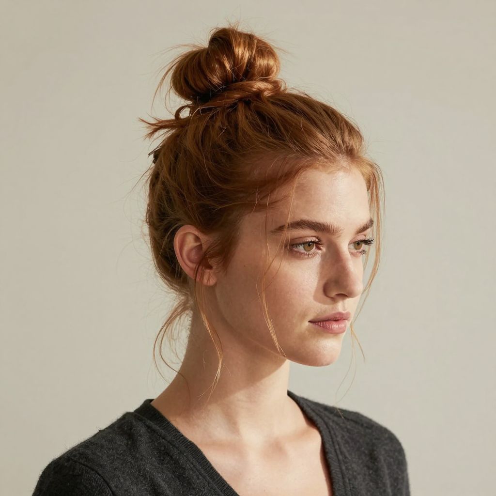 Messy Top Knot