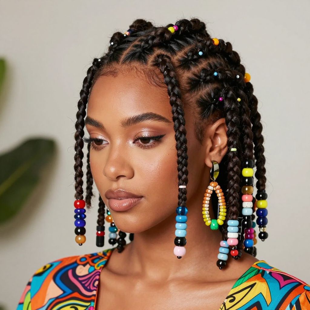 Cornrows And Beads