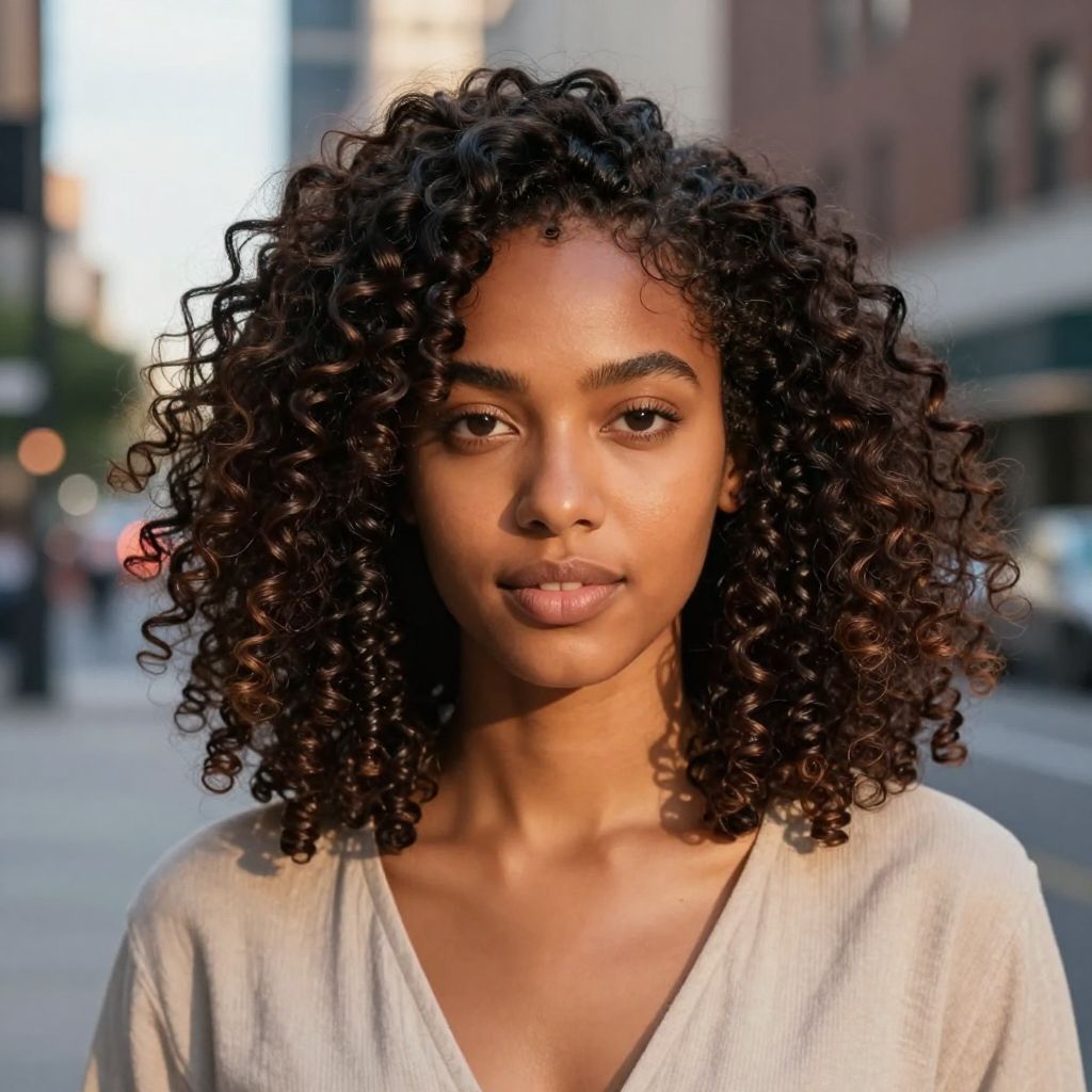 Crochet Spiral Curls