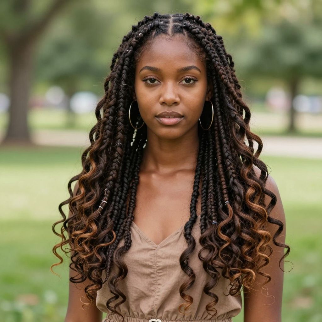 Goddess Locs Protective Style