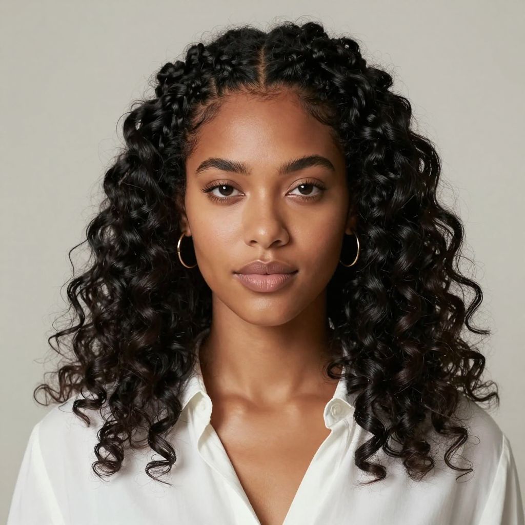 Halo Braid Protective Style