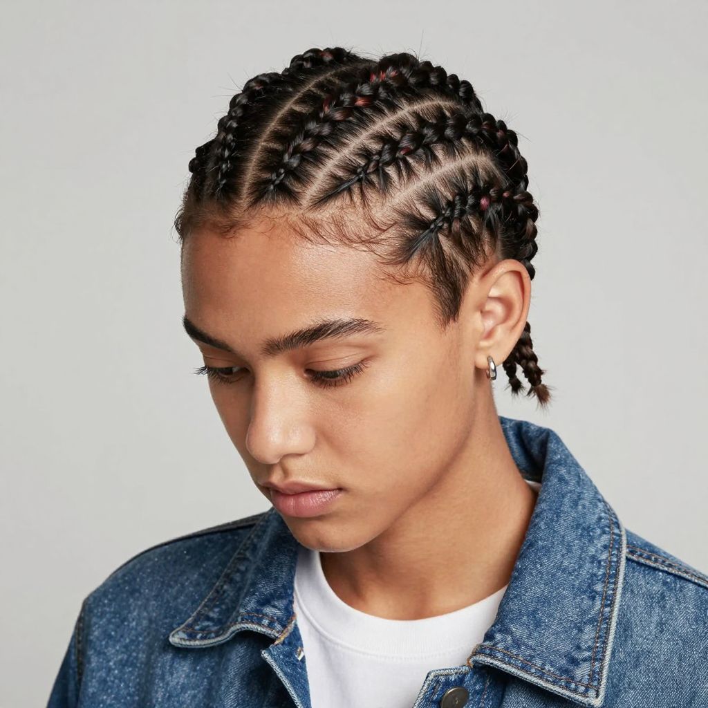 Micro Braids on short hair