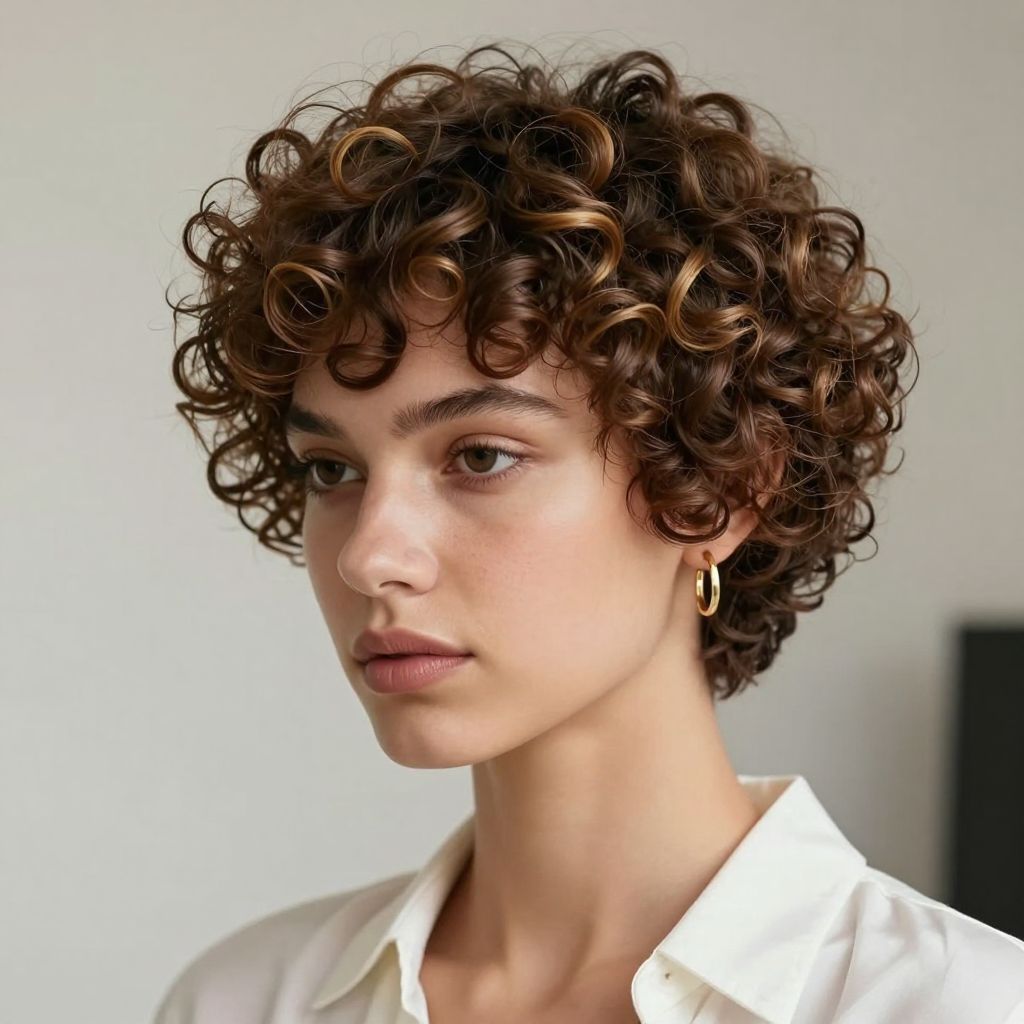 Pixie Curl Crop