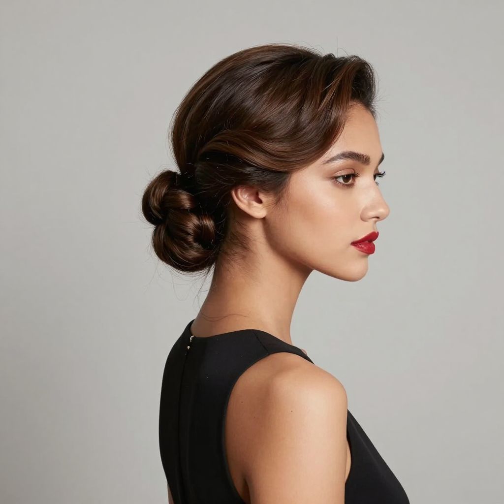Elegant Updo Twists