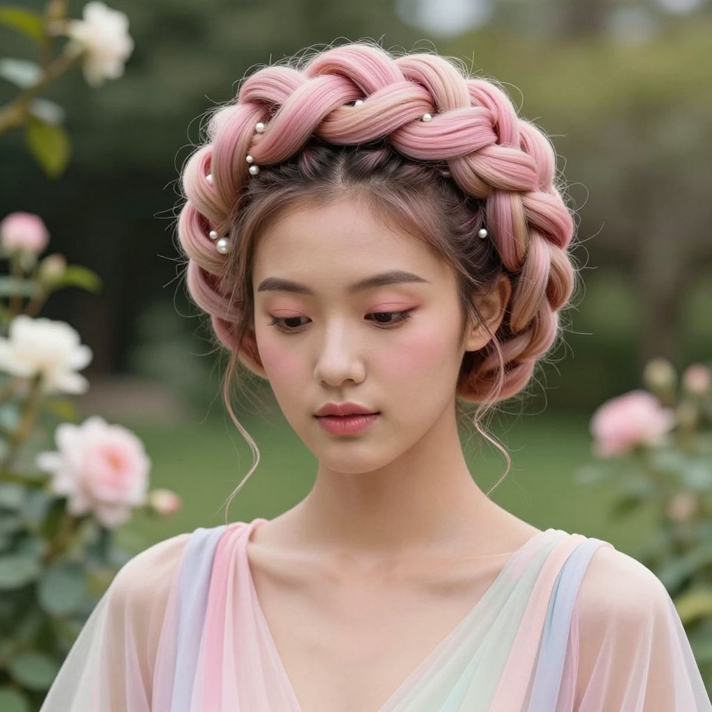 Delicate Twisted Crown