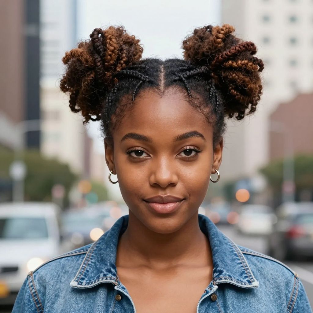Double Bun Twist
