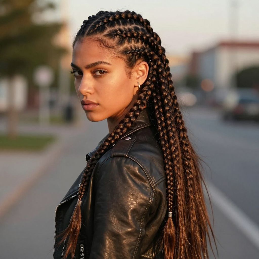 Viking Warrior Braids