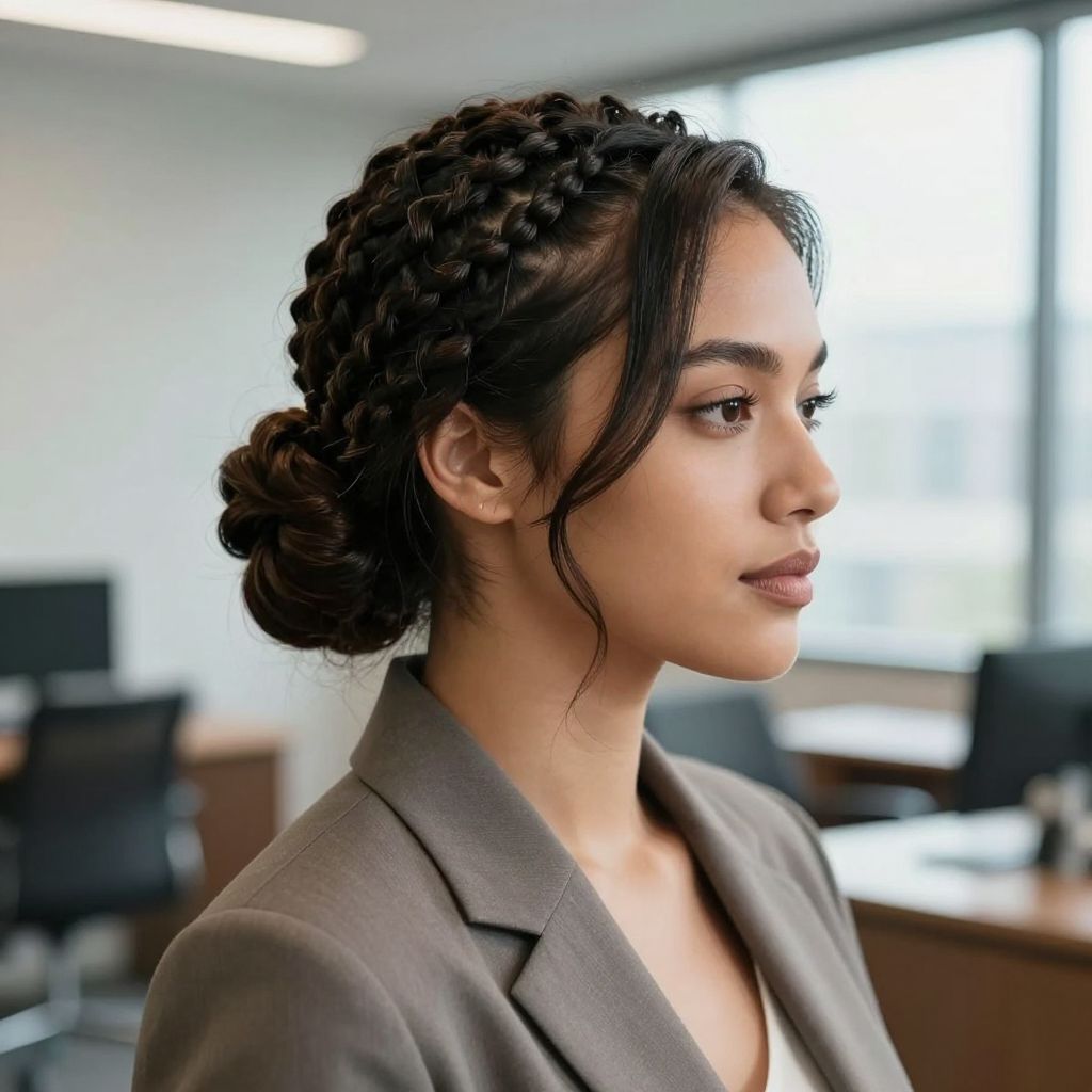 15 Best Medium Hair Updo Short Loc Styles For Females