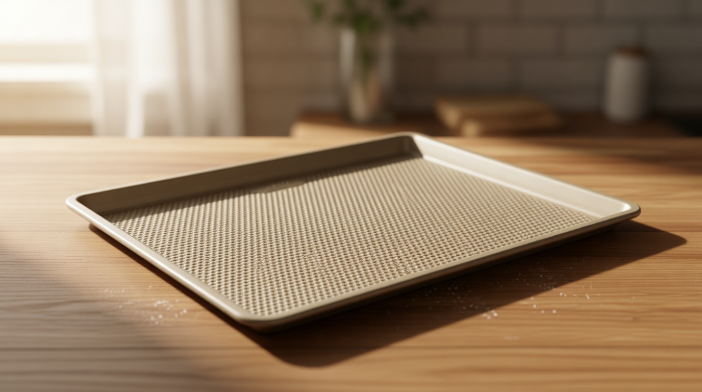 GoodCook BestBake Nonstick Textured Carbon Steel Cookie Sheet, 11" x 17", Large Baking Sheet, Even Heating, Scratch-Resistant, Non-Toxic, Durable, Ideal for Baking and Sheet Pan Dinners